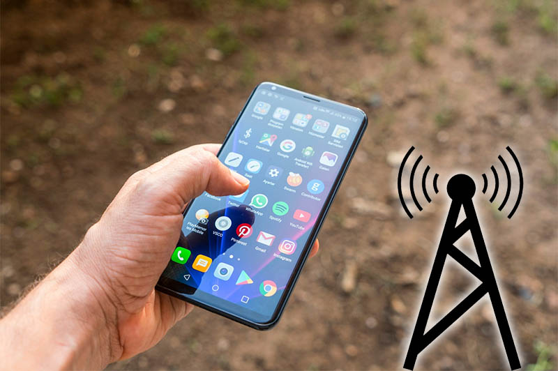 Di chuyển đến nơi có cột sóng để gọi điện được dễ dàng